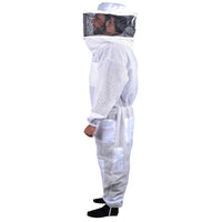 Thumbnail for Beekeeping Bee Full Suit 3 Layer Mesh Ultra Cool Ventilated Round Head Beekeeping Protective Gear SIZE M