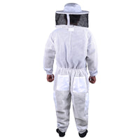 Thumbnail for Beekeeping Bee Full Suit 3 Layer Mesh Ultra Cool Ventilated Round Head Beekeeping Protective Gear SIZE M