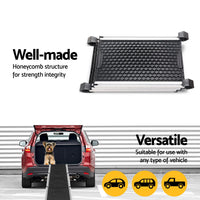 Thumbnail for i.Pet Dog Ramp Pet Stairs Steps Car SUV Foldable Portable Ladder Adjustable