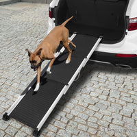 Thumbnail for i.Pet Dog Ramp Pet Stairs Steps Car SUV Foldable Portable Ladder Adjustable