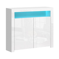 Thumbnail for Artiss Buffet Sideboard LED - ARNO White