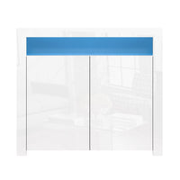 Thumbnail for Artiss Buffet Sideboard LED - ARNO White