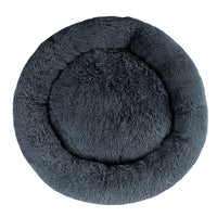 Thumbnail for i.Pet Pet Bed Dog Cat 110cm Calming Extra Large Soft Plush Dark Grey