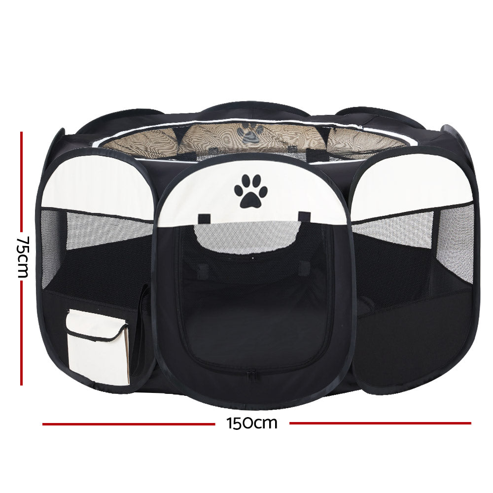 i.Pet Dog Playpen Tent Pet Crate Fence 3XL Enclosure