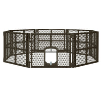 Thumbnail for i.Pet Dog Playpen Enclosure 8 Panel Pet Fence Plastic Play Pen