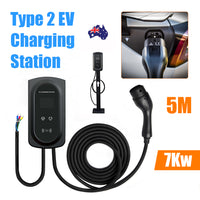 Thumbnail for 7kW 1 Phases EV Charging Station Touch Wallbox with App Control Vehicle Charger