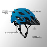 Thumbnail for VALK Mountain Bike Helmet Small 54-56cm MTB Bicycle Cycling Safety Accessories