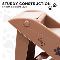 Thumbnail for Furtastic 50cm Foldable Step Ladder Stairs - Brown