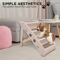 Thumbnail for Furtastic 50cm Foldable Step Ladder Stairs