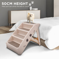 Thumbnail for Furtastic 50cm Foldable Step Ladder Stairs