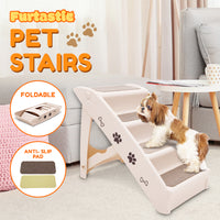 Thumbnail for Furtastic 50cm Foldable Step Ladder Stairs