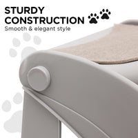 Thumbnail for Furtastic 38cm Foldable Pet Stairs Ramp - Grey