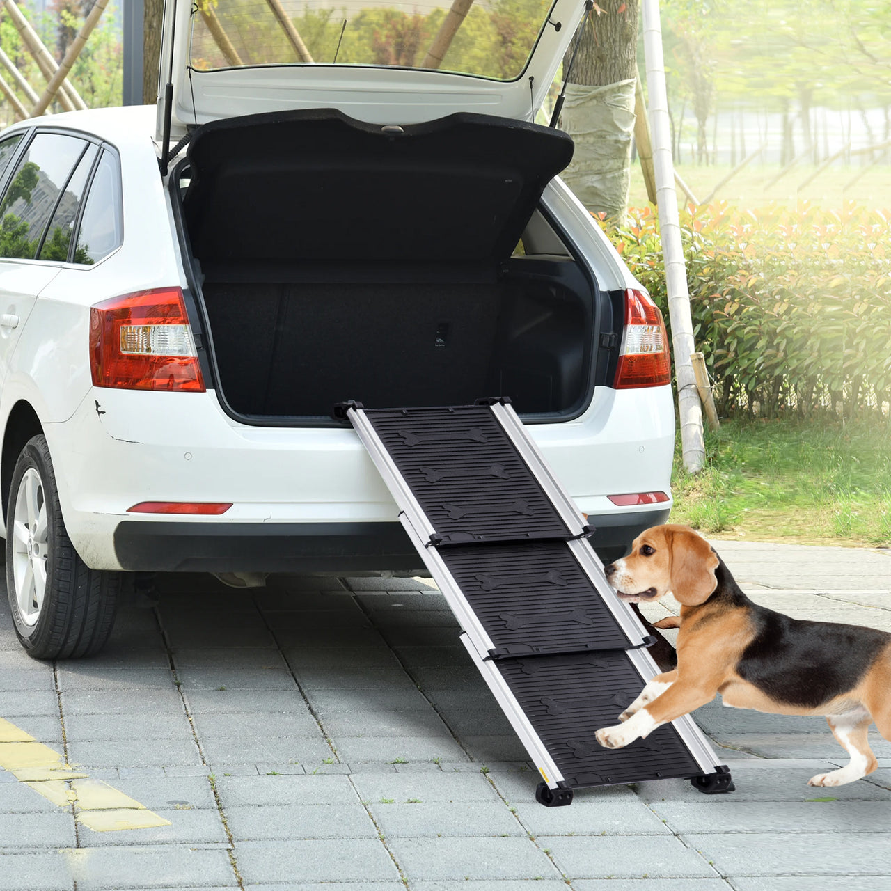 Furtastic Heavy-Duty Aluminium Telescopic Pet Ramp