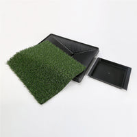 Thumbnail for Pet Dog Potty Tray Training Toilet + 1 Grass Mat 63cm x 50cm