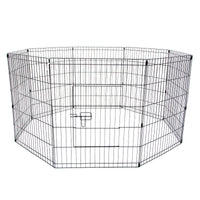 Thumbnail for Pet Playpen Foldable Dog Cage 8 Panel 36in