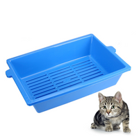 Thumbnail for YES4PETS Lift and Sift Self Cleaning Kitty Litter Trays Cat Litter Tray Toilet Sifting Slotted Trays