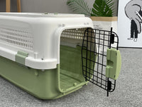 Thumbnail for YES4PETS Medium Dog Cat Rabbit Crate Pet Kitten Carrier Parrot Cage Green