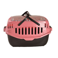 Thumbnail for YES4PETS Medium Dog Cat Crate Pet Rabbit Guinea Pig Ferret Carrier Cage With Mat-Pink