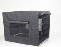 Thumbnail for YES4PETS 30' Portable Foldable Dog Cat Rabbit Collapsible Crate Pet Cage with Cover