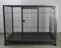 Thumbnail for YES4PETS XL Pet Dog Cat Cage Metal Crate Kennel Portable Puppy Cat Rabbit House