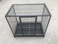 Thumbnail for YES4PETS Medium Pet Dog Cat Cage Metal Rabbit Crate Carrier Kennel Wheel & Tray