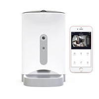 Thumbnail for Smart Automatic Pet Dog Cat Rabbit Feeder Smartphone Camera APP for iPhone Android