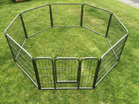 Thumbnail for YES4PETS 60 cm Heavy Duty Pet Dog Puppy Cat Rabbit Exercise Playpen Fence