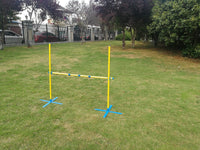 Thumbnail for YES4PETS Portable Dog Puppy Training Practice Jump Bar Poles Agility Post