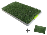 Thumbnail for YES4PETS Indoor Dog Puppy Toilet Grass Potty Training Mat Loo Pad pad With 2 Grass