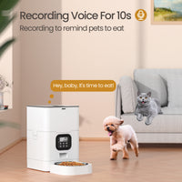 Thumbnail for YES4PETS 6L Automatic Digital Pet Dog Cat Feeder Food Bowl Dispenser