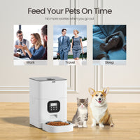 Thumbnail for YES4PETS 6L Automatic Digital Pet Dog Cat Feeder Food Bowl Dispenser