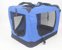 Thumbnail for YES4PETS XXXL Portable Foldable Pet Dog Cat Puppy Soft Crate-Blue