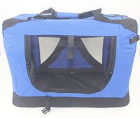 Thumbnail for YES4PETS XXXL Portable Foldable Pet Dog Cat Puppy Soft Crate-Blue