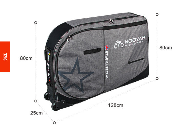 BROTHER BROTHER Bike Travel Bag Case Plane Boat Shipping Transport, Fits Cross Country All Mountain Bike, MTB, TT, Road Triathlon Bike 29er 700c