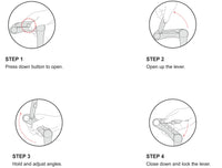 Thumbnail for Satori EZ3 Quill Height Adjustable Stem MTB Mountain Quick Release