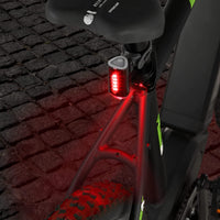 Thumbnail for FischerBicycle Rear Light with 360 Floor Light for More Visibility and Protection, Rechargeable Battery