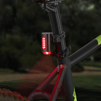 Thumbnail for FischerBicycle Rear Light with 360 Floor Light for More Visibility and Protection, Rechargeable Battery