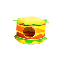 Thumbnail for Washable Hamburger Pet Cat Dogs Bed