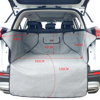 Thumbnail for Ondoing Grey Dog Car Boot Cover SUV Liner Trunk Rear Cargo Hammock Waterproof Protector