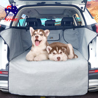 Thumbnail for Ondoing Grey Dog Car Boot Cover SUV Liner Trunk Rear Cargo Hammock Waterproof Protector