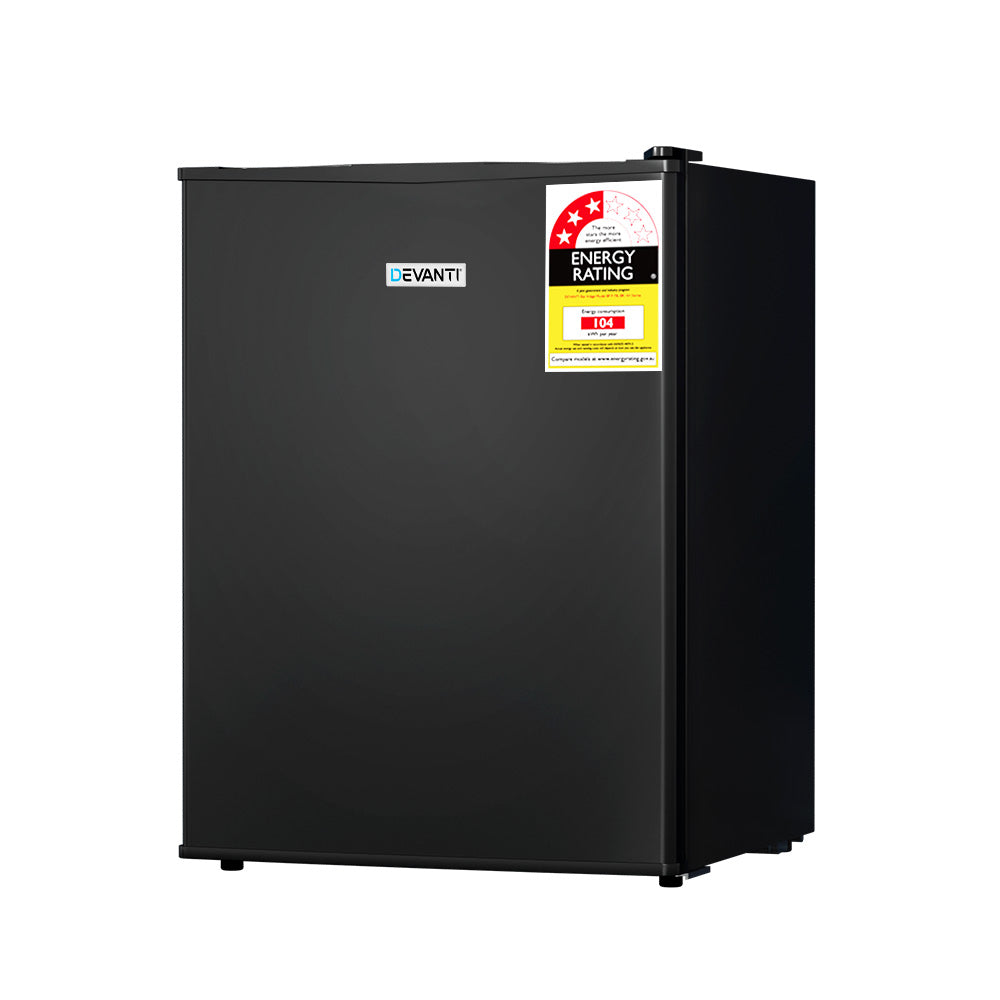 Devanti 70L Bar Fridge Black - Bring To Door 