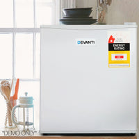 Thumbnail for Devanti 70L Portable Mini Bar Fridge - White - Bring To Door 