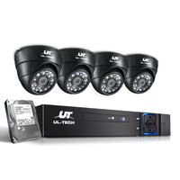 Thumbnail for UL-tech CCTV Security System 4CH DVR 4 Cameras 2TB Hard Drive