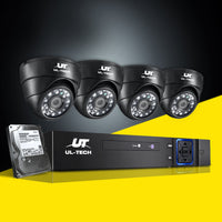 Thumbnail for UL-tech CCTV Security System 4CH DVR 4 Cameras 2TB Hard Drive