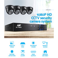 Thumbnail for UL-tech CCTV Security System 4CH DVR 4 Cameras 1TB Hard Drive