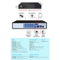 Thumbnail for UL-tech CCTV Security System 8CH DVR 4 Cameras 1TB Hard Drive