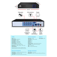 Thumbnail for UL-tech CCTV Security System 8CH DVR 8 Cameras 1080p