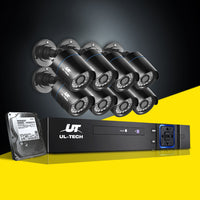 Thumbnail for UL-tech CCTV Security System 8CH DVR 8 Cameras 2TB Hard Drive