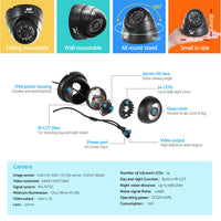 Thumbnail for UL-tech CCTV Security System 8CH DVR 8 Cameras 1080p