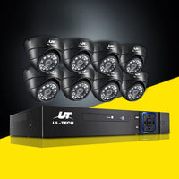 Thumbnail for UL-tech CCTV Security System 8CH DVR 8 Cameras 1080p